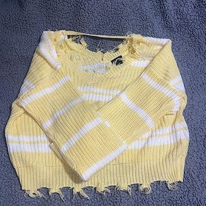 Rue21 yellow size M sweater